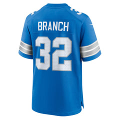 Brian Branch Game Jersey - Detroit Lions