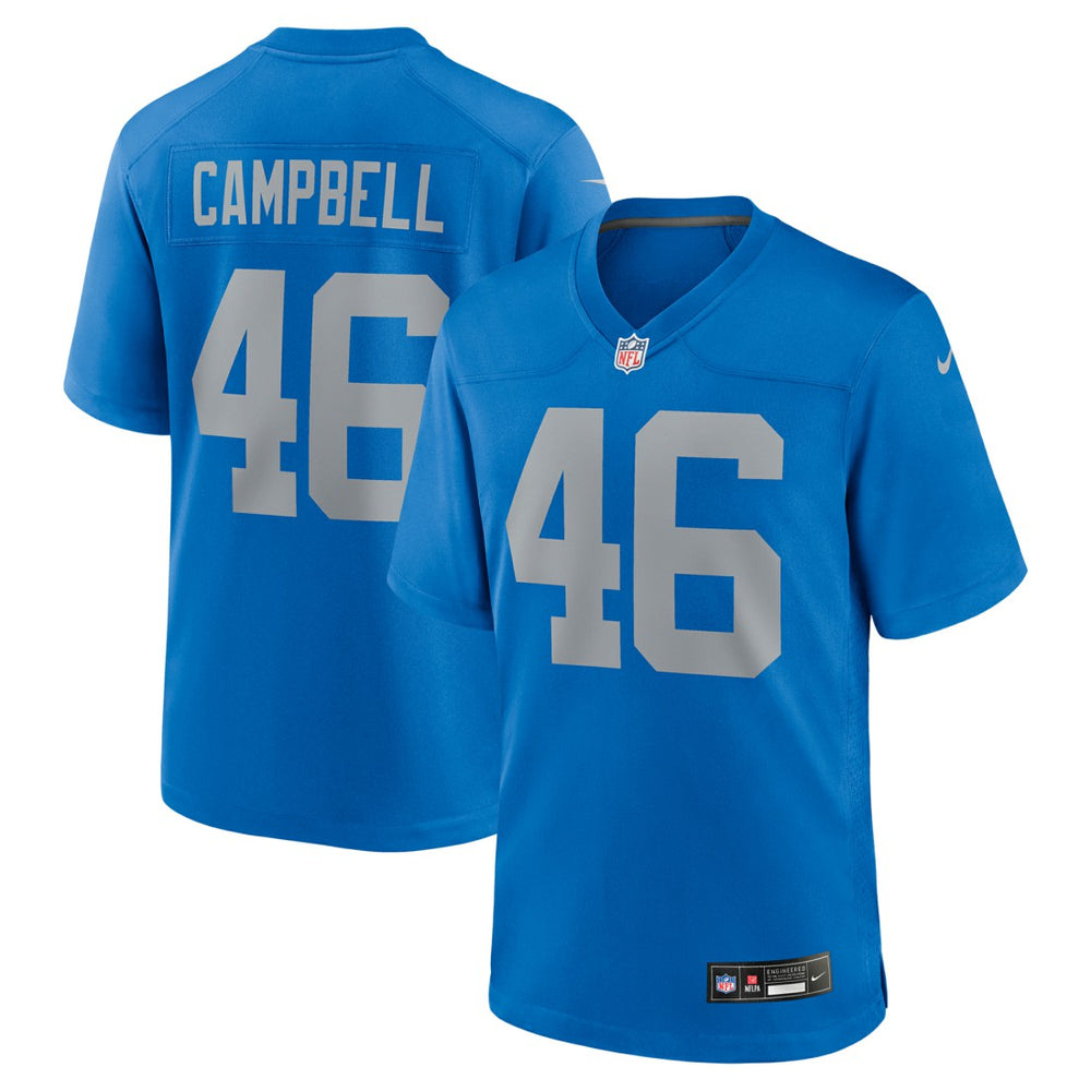 Jack Campbell Alternate Game Jersey - Detroit Lions