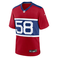 Bobby Okereke Alternate Player Game Jersey - New York Giants