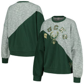NBA Milwaukee Bucks G-III 4Her by Carl Banks Women's Benches Split Pullover Sweatshirt