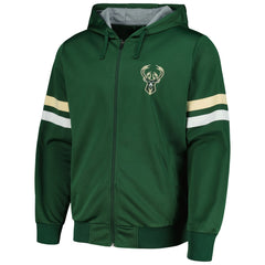 NBA Milwaukee Bucks G-III Sports by Carl Banks Contender Full-Zip Hoodie Jacket