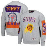 NBA Phoenix Suns Tommy Jeans Hayes Crew Neck Pullover Sweatshirt
