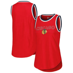 NHL Red Chicago Blackhawks G-III 4Her by Carl Banks Women's Strategy Tank Top
