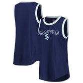NHL Deep Sea Blue Seattle Kraken G-III 4Her by Carl Banks Women's Strategy Tank Top