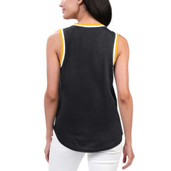 NHL Black Boston Bruins G-III 4Her by Carl Banks Women's Strategy Tank Top