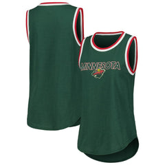 NHL Green Minnesota Wild G-III 4Her by Carl Banks Women's Strategy Tank Top