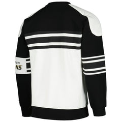 NHL White Pittsburgh Penguins Starter Defense Fleece Crewneck Pullover Sweatshirt