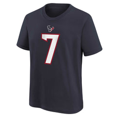 C.J. Stroud Preschool Player Name & Number T-Shirt - Houston Texans