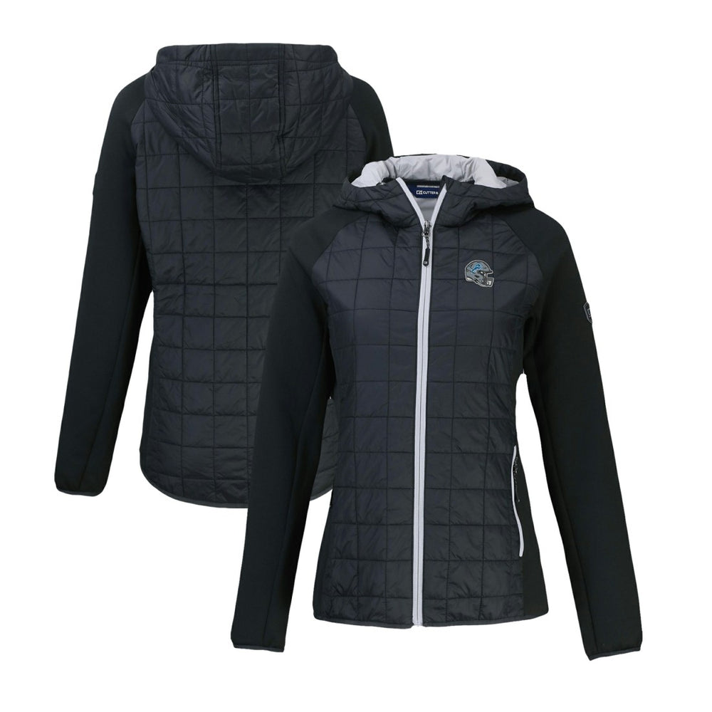 Cutter & Buck Women's Helmet Logo Rainier Primaloft Eco Full-Zip Hybrid Jacket - Detroit Lions
