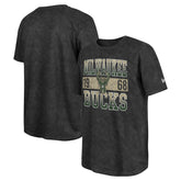 NBA Milwaukee Bucks Enzyme Washed Oversized T-Shirt