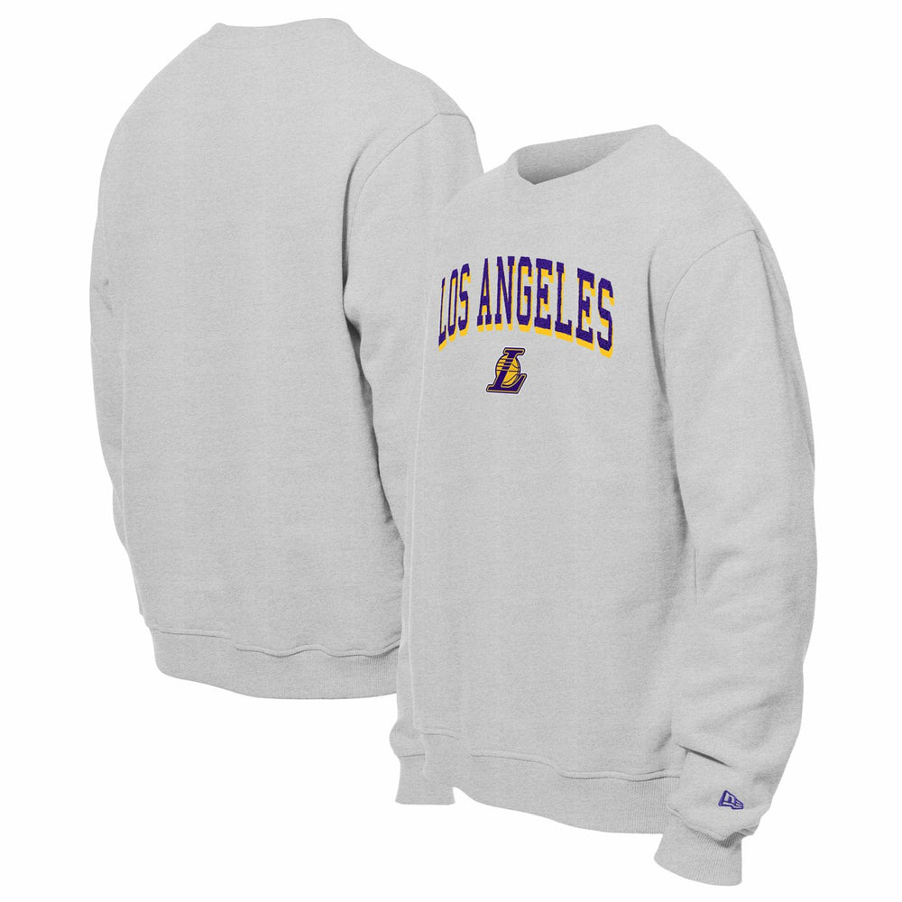 NBA Los Angeles Lakers Chenille Cross Over Pullover Sweatshirt