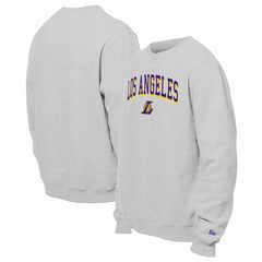 NBA Los Angeles Lakers Chenille Cross Over Pullover Sweatshirt