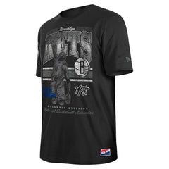 NBA Brooklyn Nets Enzyme Wash Oversized T-Shirt
