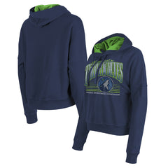 NBA Minnesota Timberwolves Women's Boxy Pullover Hoodie