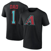 MLB Arizona Diamondbacks Father's Day #1 Dad T-Shirt