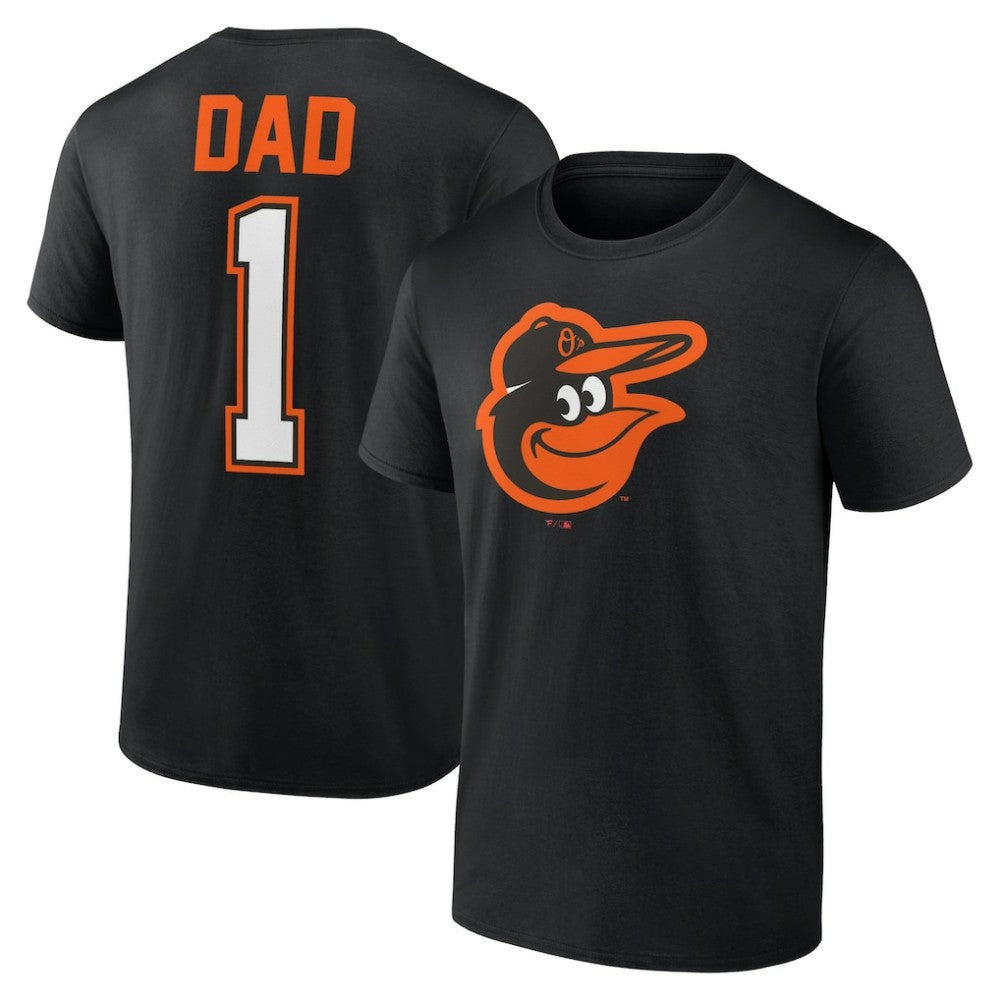 MLB Baltimore Orioles Father's Day #1 Dad T-Shirt