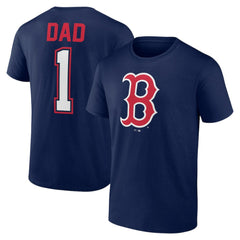 MLB Boston Red Sox Father's Day #1 Dad T-Shirt