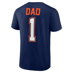 MLB Detroit Tigers Father's Day #1 Dad T-Shirt
