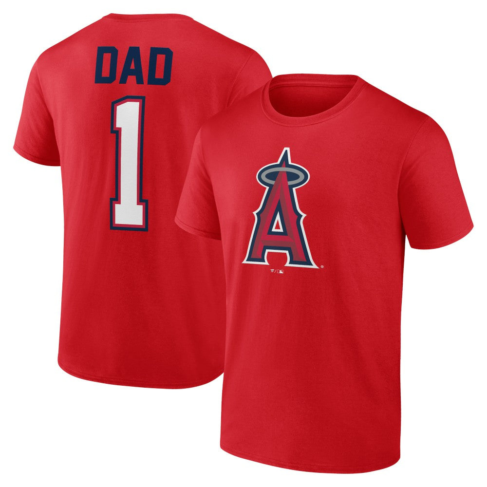 MLB Los Angeles Angels Father's Day #1 Dad T-Shirt