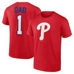 MLB Philadelphia Phillies Father's Day #1 Dad T-Shirt
