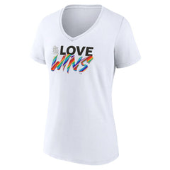 MLB St. Louis Cardinals Women's Love Wins V-Neck T-Shirt