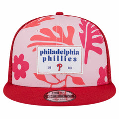 MLB Philadelphia Phillies New Era Bikini Bottom Trucker 9FIFTY Snapback Hat