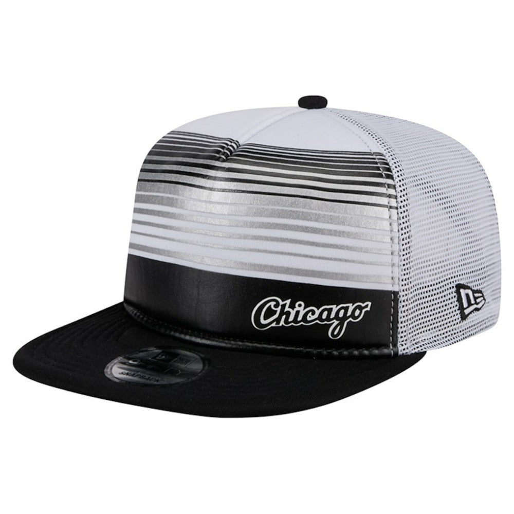 MLB Chicago White Sox New Era Team Horizon 9FIFTY A-Frame Trucker Snapback Hat