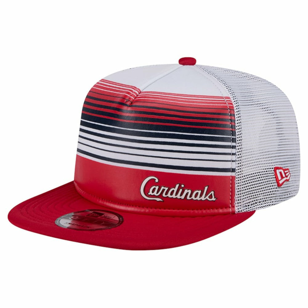 MLB St. Louis Cardinals New Era Team Horizon 9FIFTY A-Frame Trucker Snapback Hat