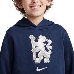 Chelsea Youth Club Pullover Hoodie - Nike Navy