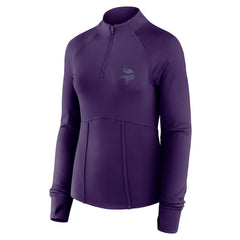 Women's Elements Raglan Quarter-Zip Jacket - Minnesota Vikings