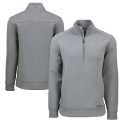 MLB Chicago Cubs Cutter & Buck Cooperstown Collection Roam Eco Recycled Quarter-Zip Pullover