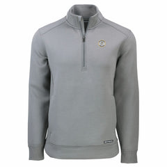 MLB Milwaukee Brewers Cutter & Buck Cooperstown Collection Roam Eco Recycled Quarter-Zip Pullover