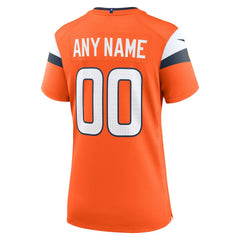 Women's Mile High Collection Custom Game Jersey - Denver Broncos