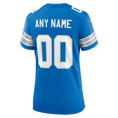 Women's Custom Game Jersey - Detroit Lions
