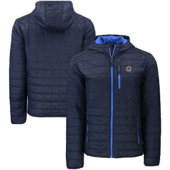 MLB Chicago Cubs Cutter & Buck Rainier Primaloft Eco Full-Zip Hooded Jacket