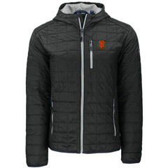 MLB San Francisco Giants Cutter & Buck Rainier Primaloft Eco Full-Zip Hooded Jacket