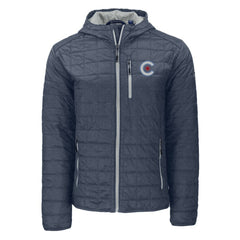 MLB Chicago Cubs Cutter & Buck City Connect Rainier Primaloft Eco Full-Zip Hooded Jacket