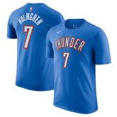 NBA Chet Holmgren Oklahoma City Thunder Icon Edition Name & Number T-Shirt
