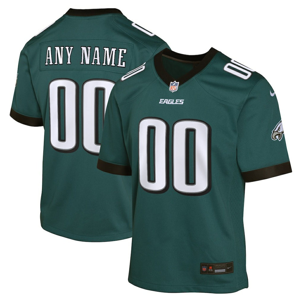 Youth Custom Game Jersey - Philadelphia Eagles