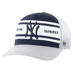 MLB New York Yankees '47 Gridiron Super Stripe Relaxed Trucker Hitch Adjustable Hat