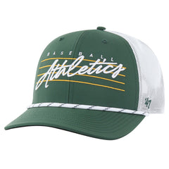 MLB Athletics '47 Downburst Trucker Adjustable Hat