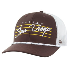 MLB San Diego Padres '47 Downburst Trucker Adjustable Hat