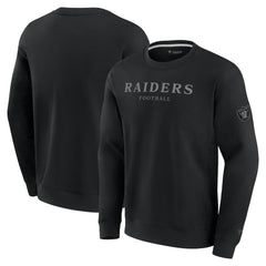 Unisex Elements Unlimited Fleece Pullover Sweatshirt - Las Vegas Raiders