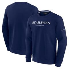 Unisex Elements Unlimited Fleece Pullover Sweatshirt - Seattle Seahawks