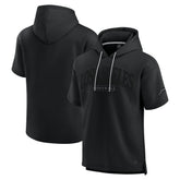 Unisex Elements Ready Short Sleeve Pullover Hoodie - Los Angeles Chargers