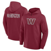 Elements Blaze Tri-Blend Long Sleeve Hoodie T-Shirt - Washington Commanders