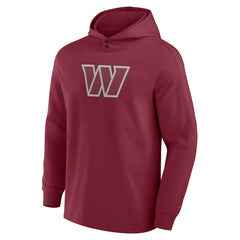 Elements Blaze Tri-Blend Long Sleeve Hoodie T-Shirt - Washington Commanders
