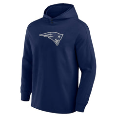 Elements Blaze Tri-Blend Long Sleeve Hoodie T-Shirt - New England Patriots