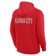 Elements Blaze Tri-Blend Long Sleeve Hoodie T-Shirt - Kansas City Chiefs