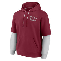 Unisex Sleek Elements Pullover Hoodie - Washington Commanders
